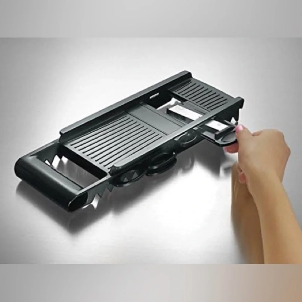 Simposh Mandolin Compact Multi Box 5 Blade Grater Slicer Shredder-Incomplete Set